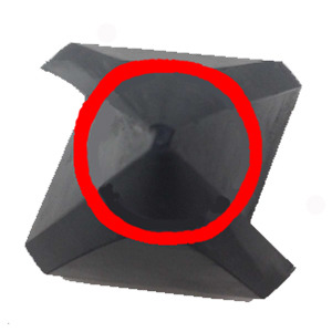 Round cone based reamer (2 blades)